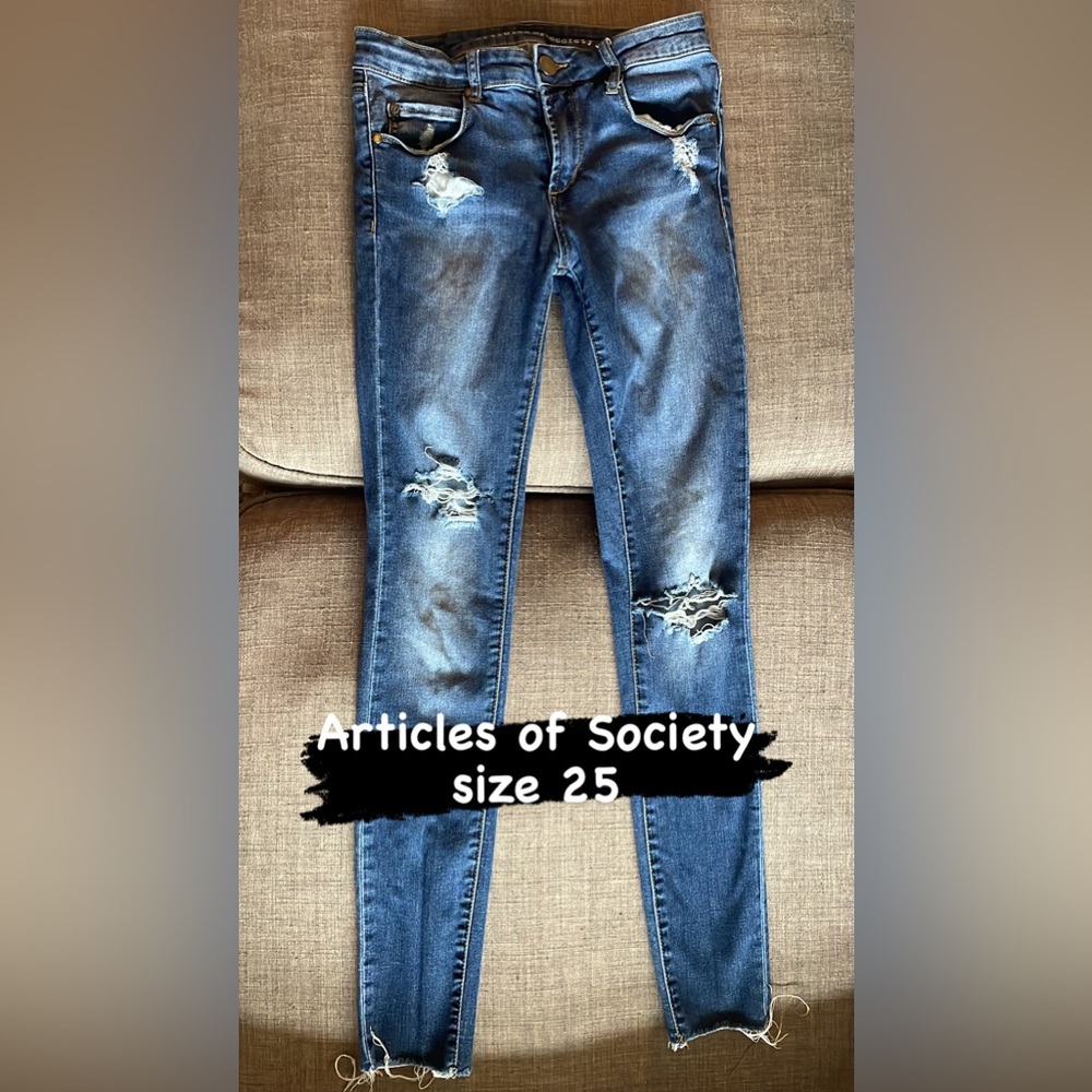Articles of Society ripped jeans